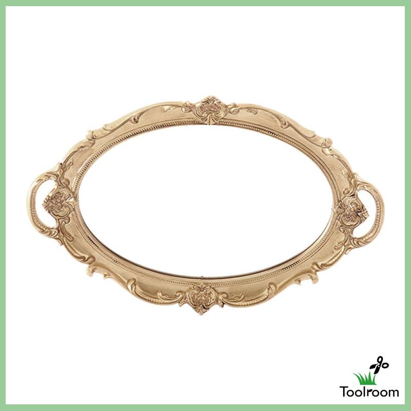 Khay Đựng Nước Hoa / Nước Hoa Tráng Gương Phong Cách Vanity Cổ Điển Dùng Trang Trí Phòng Tắm / Tiệc Cưới