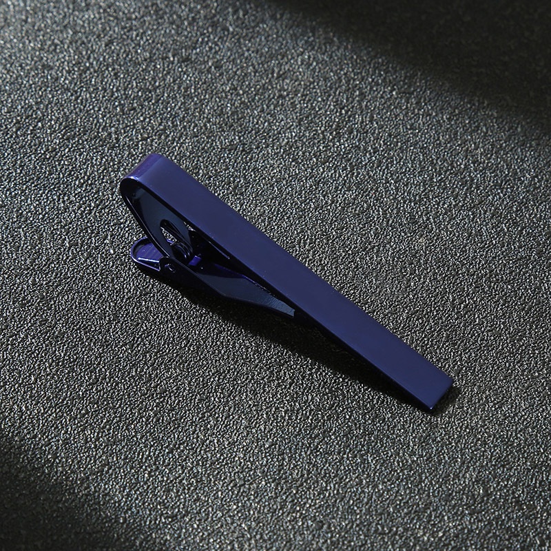 Kẹp Cà Vạt Màu Trơn Đơn Giản Thời Trang Cho Nam