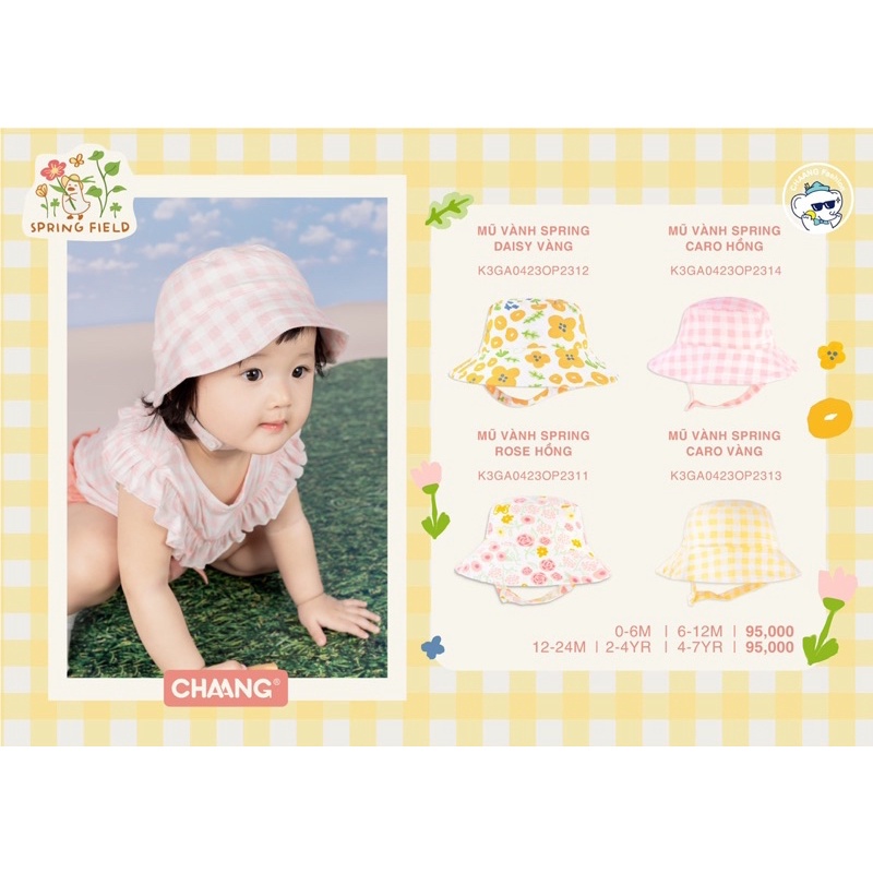 Chaang- Mũ vành cho bé
