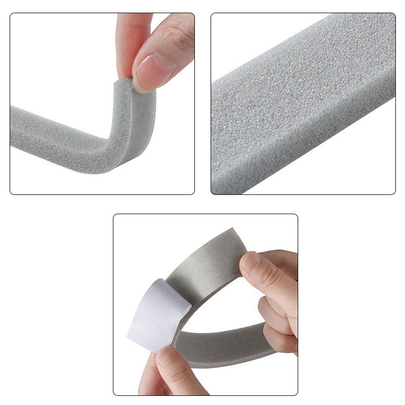 Cuộn Băng Keo Xốp Dán Viền Cửa Cách Âm Chống Ồn Tiện Dụng