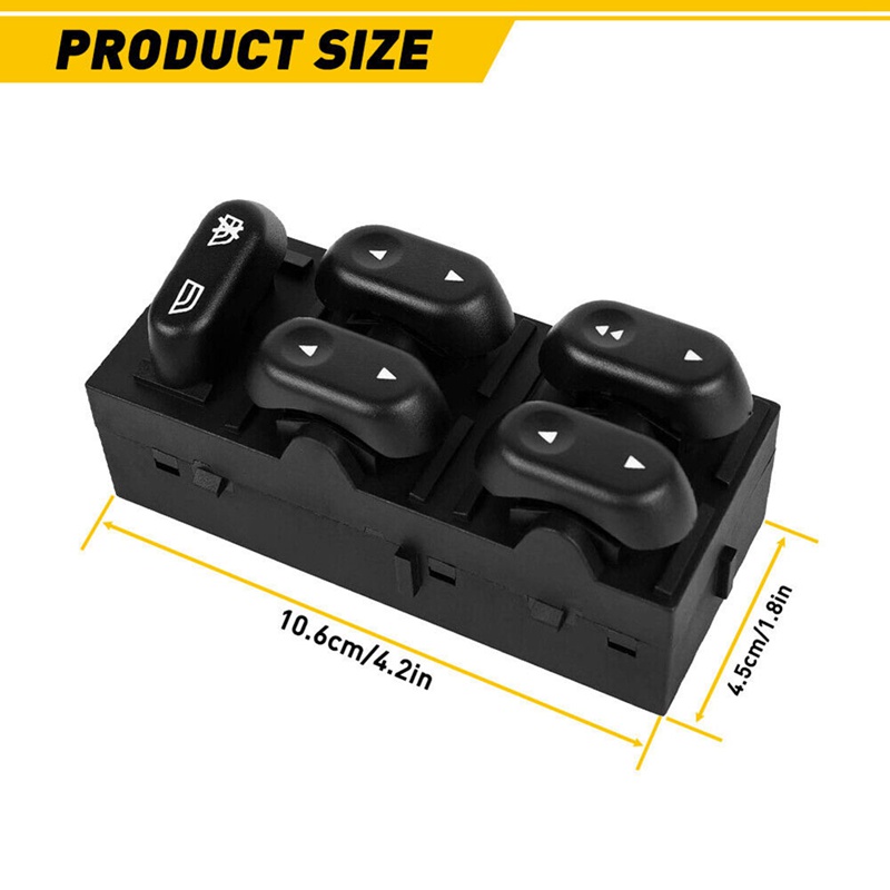 Công Tắc Điều Khiển Cửa Sổ 5L1Z-14529-AA 5L1Z14529AA for 2004-2008 Ford F-150