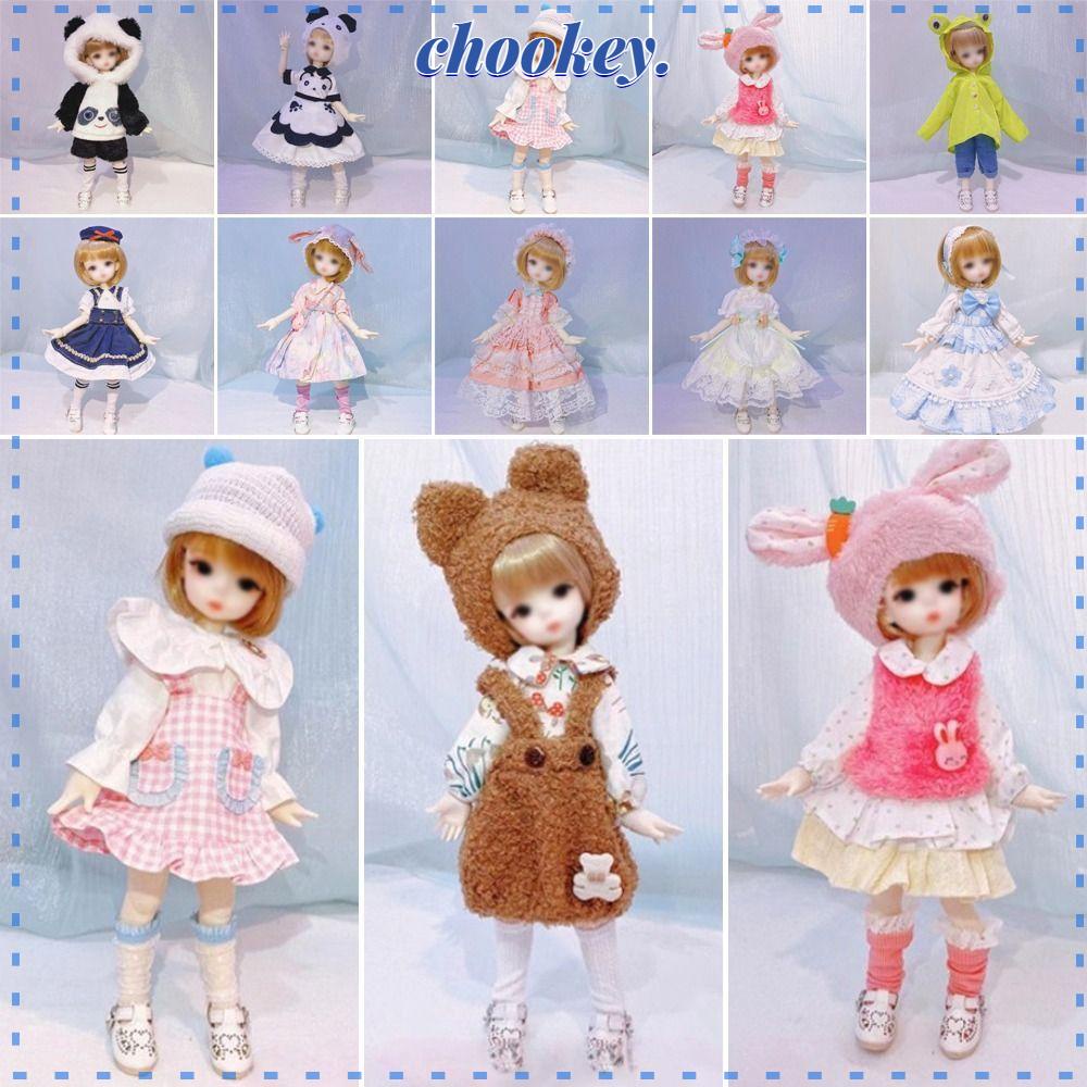 CHOOKEY Bộ Trang Phục Nhiều Kiểu Dáng Dành Cho Búp Bê 30cm