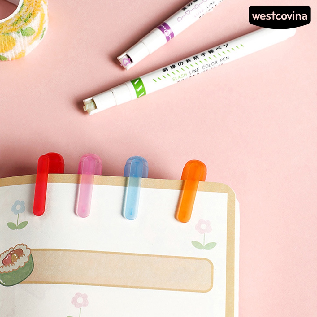 [WSTN]✎Set 6 Bút Kẻ Mắt Nhanh Khô Nhiều Màu Sắc