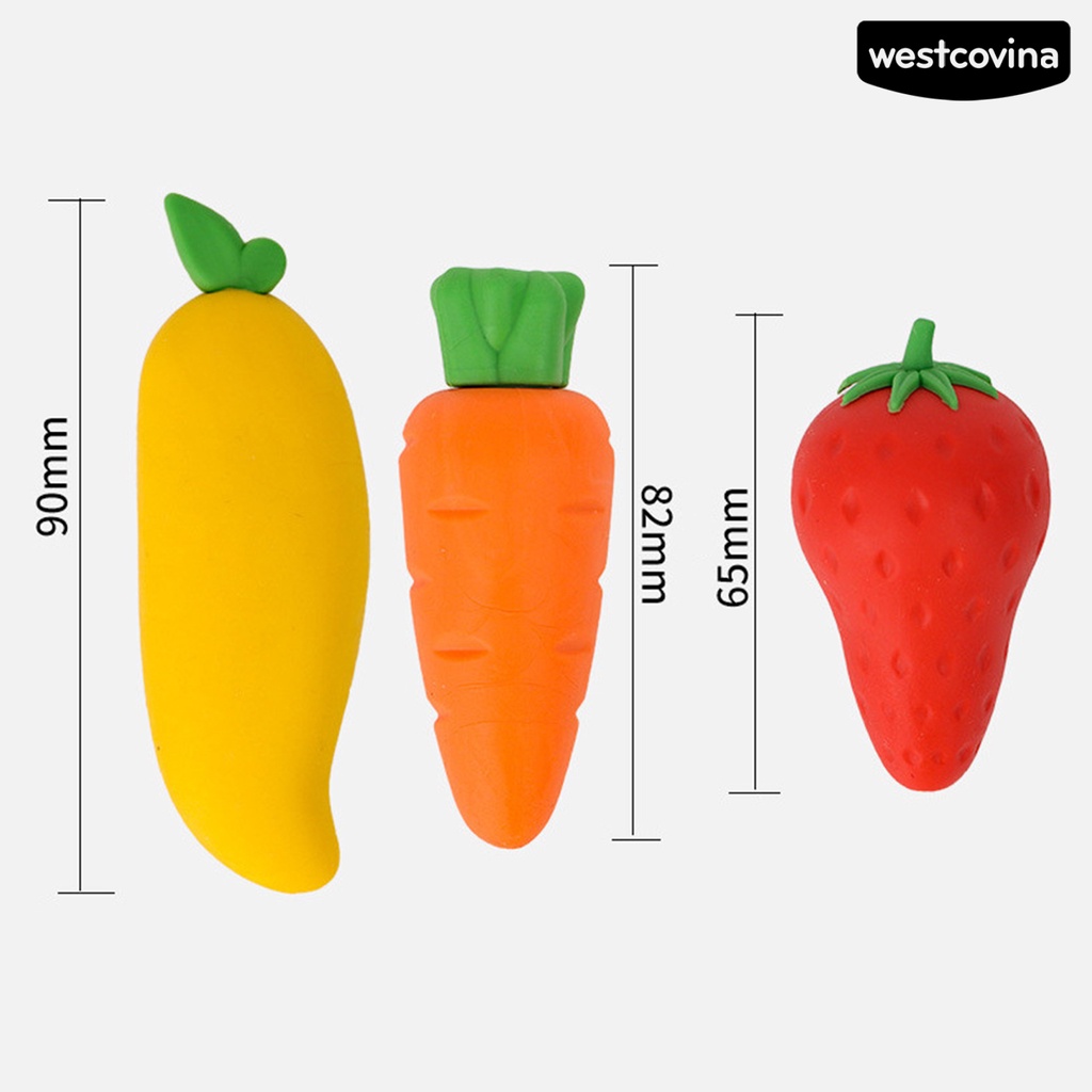 [WSTN]✎Bộ 2 Hộp Gôm Tẩy Thiết Kế Hoạt Hình Không Để Lại Dấu Vết