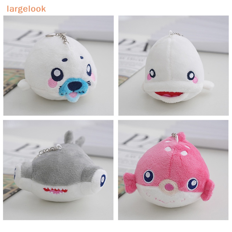 Đồ chơi nhồi bông Hình Cá Voi Biển Nhỏ Mềm Mại Dễ Thương Cho Bé Gái