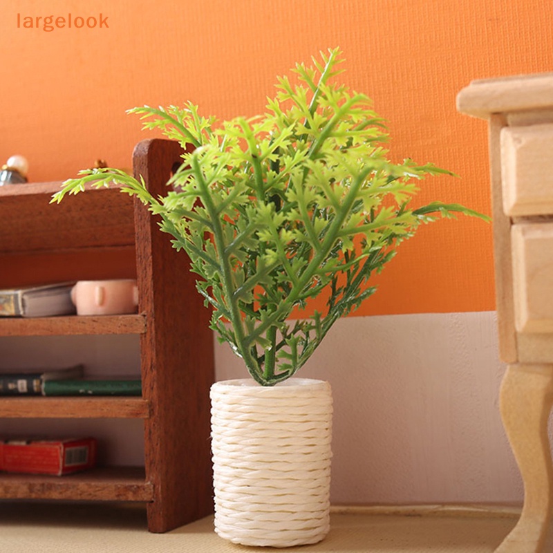 Chậu Cây Phong Tỉ Lệ 1: 12 Dùng Trang Trí Nhà Búp Bê