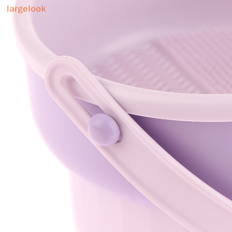 Dụng Cụ Vệ Sinh Cọ Trang Điểm Bằng Silicone Nhiều Màu Sắc