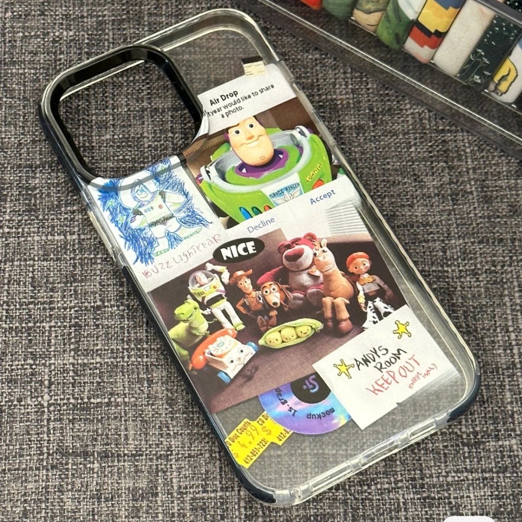 Ốp Điện Thoại Mềm Họa Tiết Hoạt Hình Sáng Tạo 13In Cho iPhone14promax 14pro