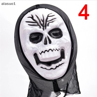 Mặt Nạ Hóa Trang Halloween Hình Ma Kem Đáng Sợ