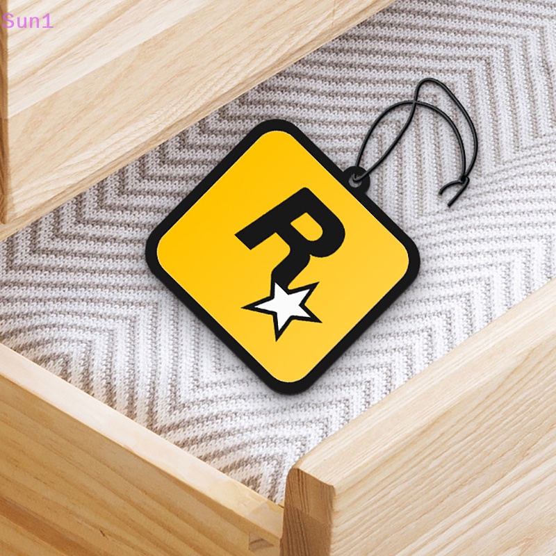 Sun1 > 1 Phụ Kiện Khuếch Tán Tinh Dầu Thơm Xe Hơi Hình Ngôi Sao R long-lasg Khử Mùi Hôi