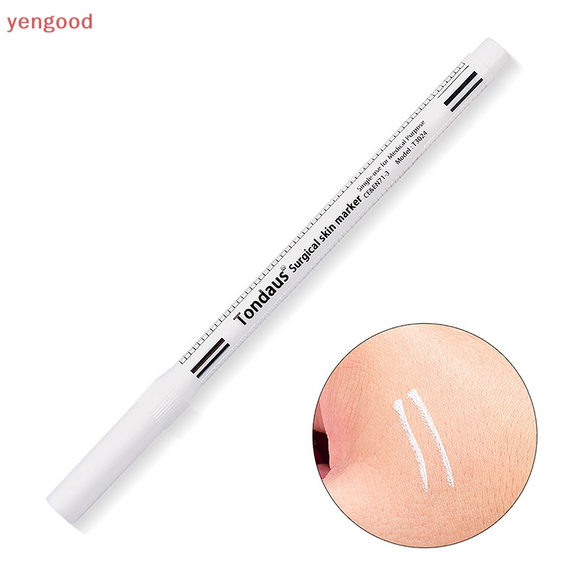 (YGD) Bút Đánh Dấu Hình Xăm Lông Mày / Môi Màu Trắng Chống Thấm Nước Hàn Quốc