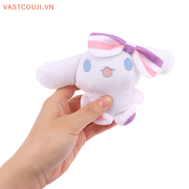 Móc Khóa Hình Thỏ Nhồi Bông Đáng Yêu 9CM