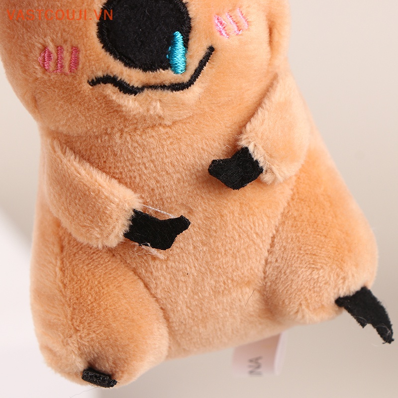 1 Móc Khóa Hình Gấu Nhồi Bông 10cm Tự Làm Dễ Thương