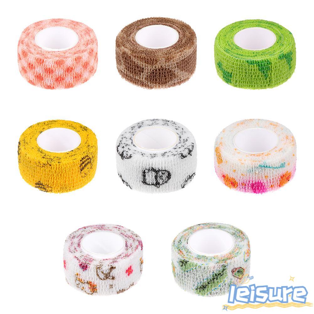 LEISURE Băng Quấn Mắt Cá Chân Co Giãn In Họa Tiết Dành Cho Thú Cưng