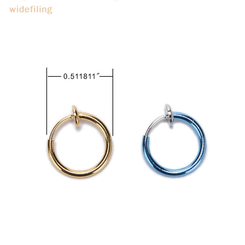 Bộ 2 Khuyên Xỏ Mũi / Môi / Tai / Cơ Thể Phong Cách Punk Cá Tính