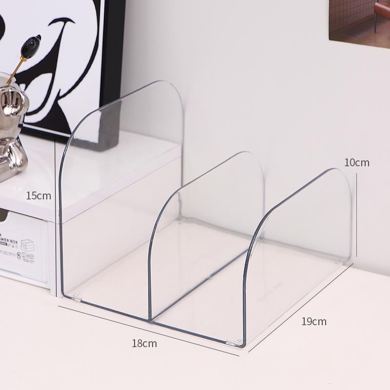 Kệ Trưng Bày Sách Bằng Acrylic Trong Suốt Để Bàn