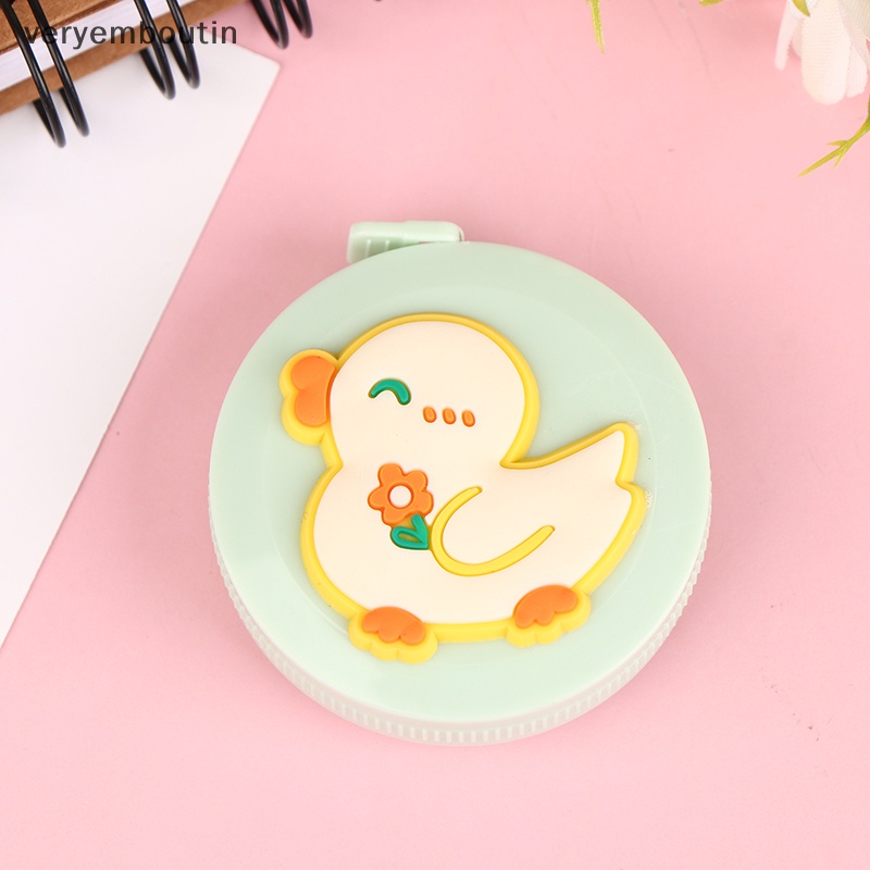 Thước Dây Đo Cơ Thể Mini Họa Tiết Hoạt Hình Màu Macaron Xinh Xắn