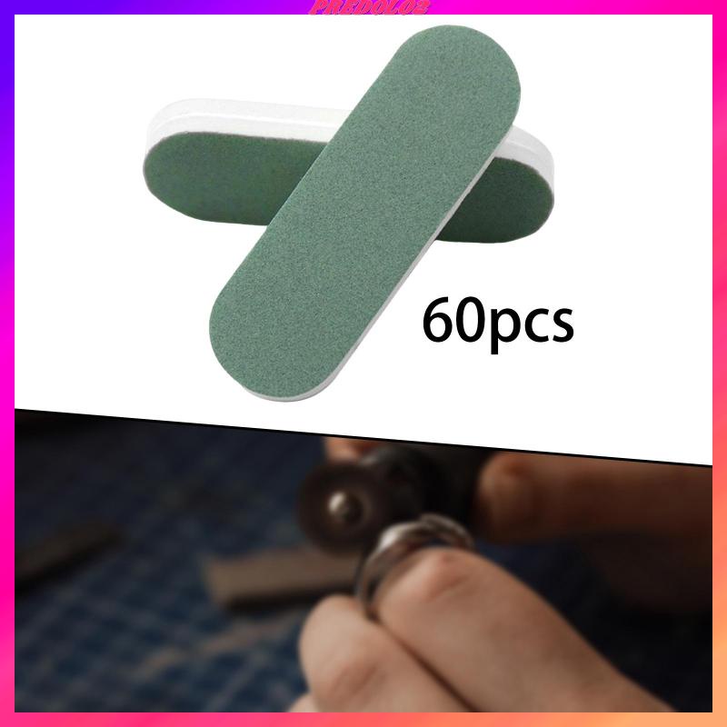 Bộ 60 Miếng Chà Nhám Đánh Bóng Xe Hơi Hình Chữ Nhật