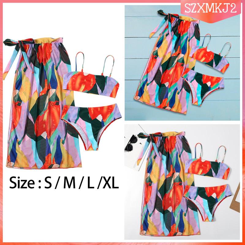 Bộ Đồ Bơi Bikini Tam Giác Có Áo Che Phủ Dành Cho Nữ