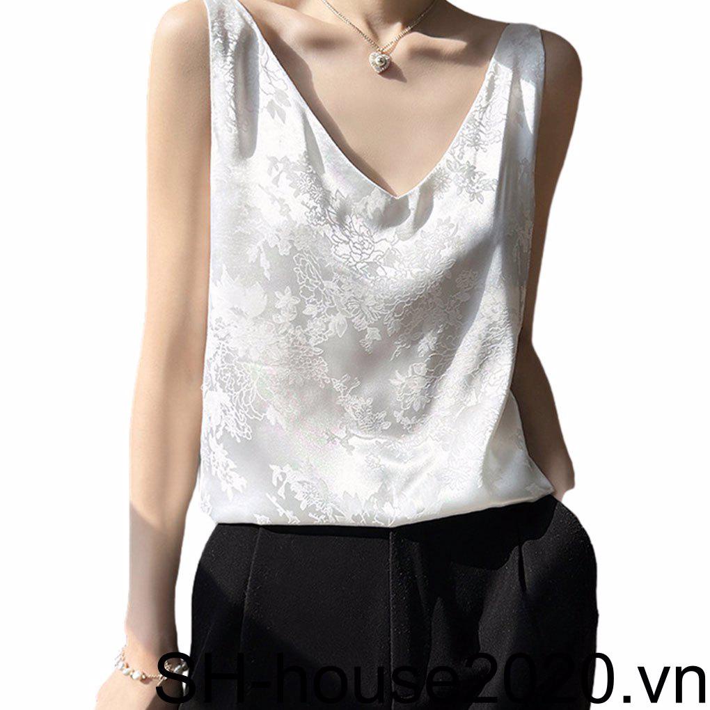 Áo Thun Không Tay Nhẹ Thoáng Khí Thoải Mái Thời Trang Mùa Hè Cho Nữ