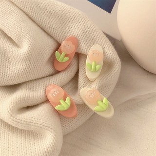 Kẹp Tóc Hoa Tulip Dễ Thương Cho Nữ