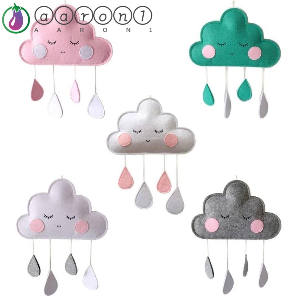 AARON1 Phụ Kiện Đám Mây Bằng Vải Nỉ Không Độc Hại Dùng Trang Trí Lều