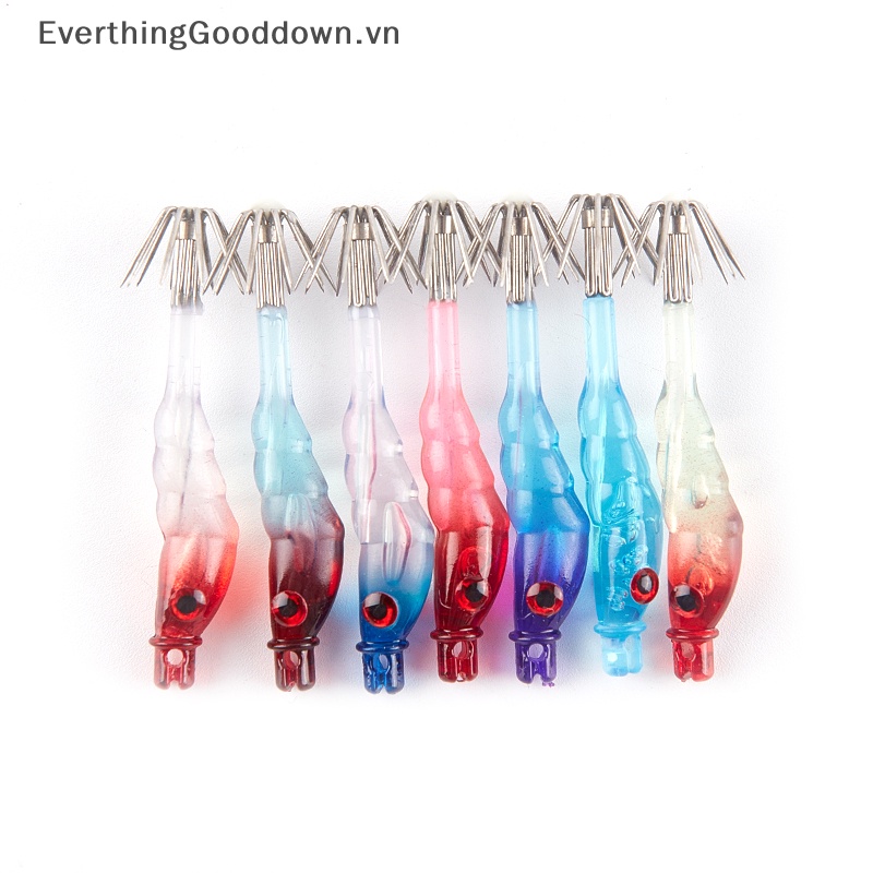 Everthinggooddown Ống Thổi Mồi Câu Cá Hình Bạch Tuộc 5cm