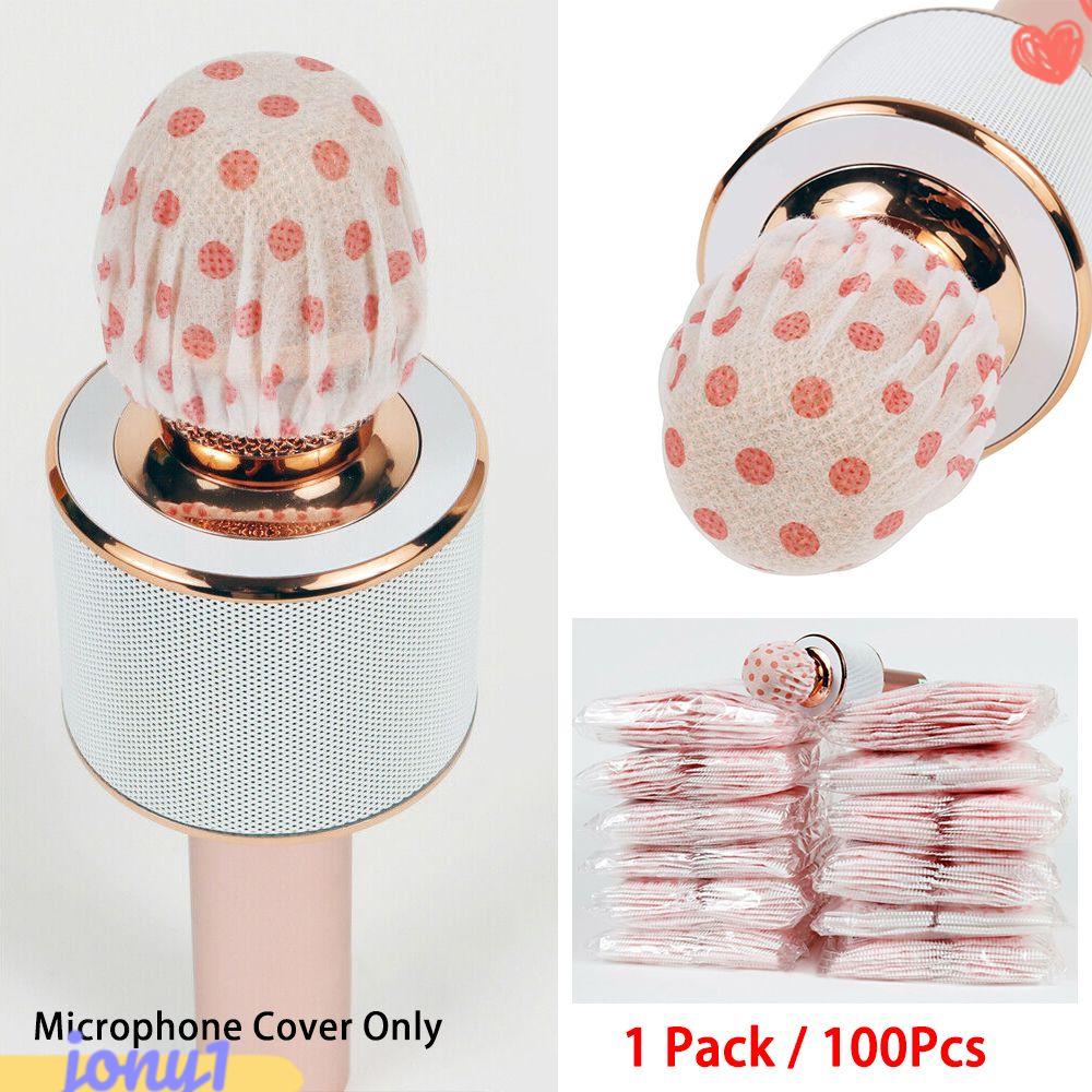JONYE Set 100 Vỏ Bọc Micro Vệ Sinh Bằng Vải Không Dệt Dùng Một Lần