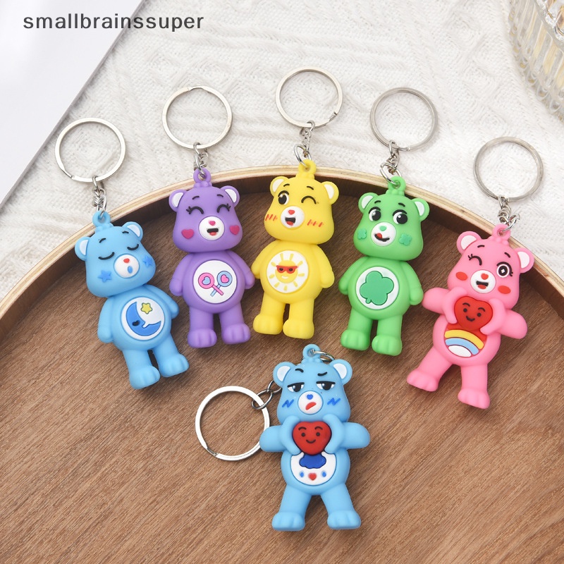 Móc Chìa Khóa Xe Hơi Hình Gấu Hoạt Hình Dễ Thương SBS