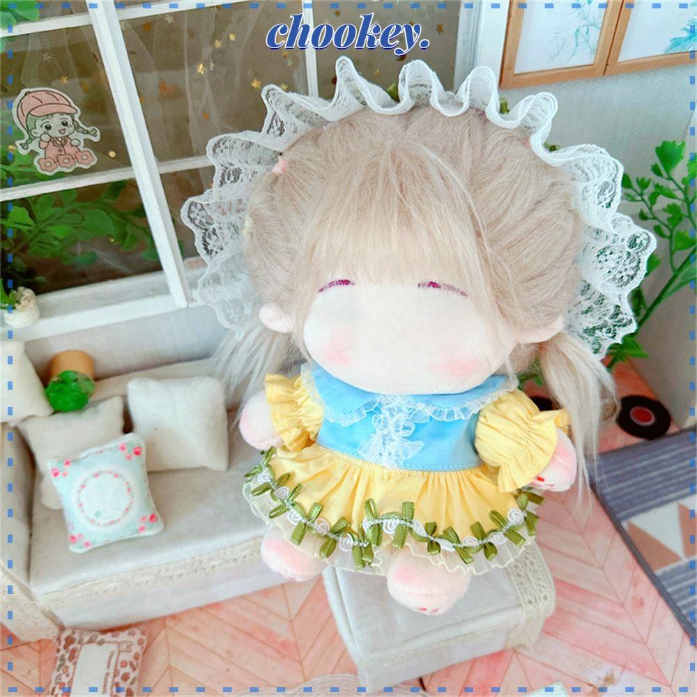 CHOOKEY Bộ Trang Phục Cotton Dễ Thương Dành Cho Búp Bê 20cm