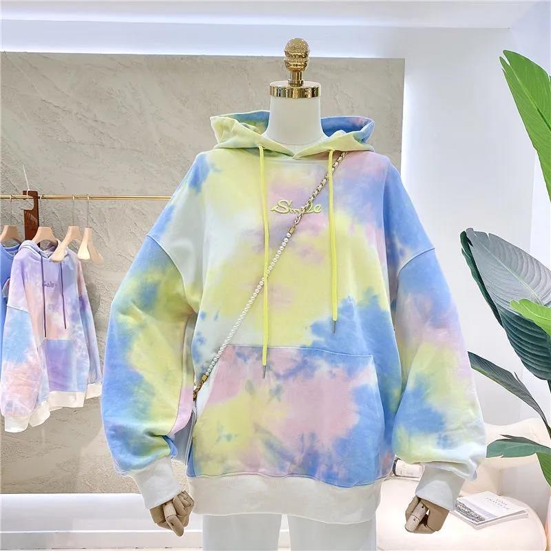 áo khoác nữ form rộng có mũ bigsize áo hoodie zip local brand dây kéo nỉ gió dày cardigan xám mùa đông dù cute áo hoodie vải nỉ lót bông dày dặn loang màu thêu Smile