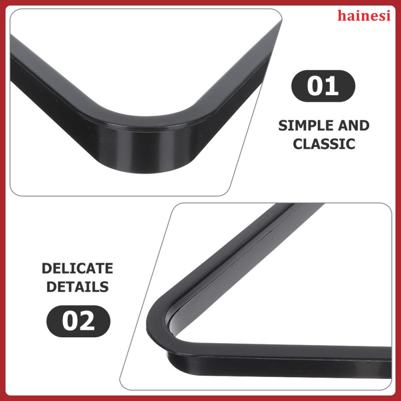 Giá Đỡ Ba Chân Mini Hình Tam Giác Bằng Nhựa Phong Cách Cổ Điển Cho Bé Chơi Bida