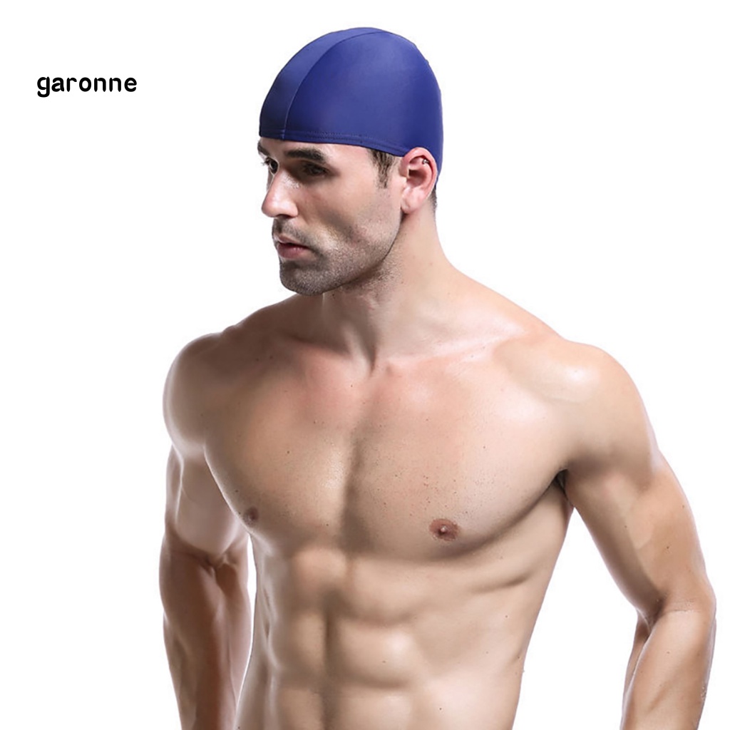 Mũ Bơi Nylon Thoáng Khí Chống Thấm Nước Màu Sắc Đơn Giản