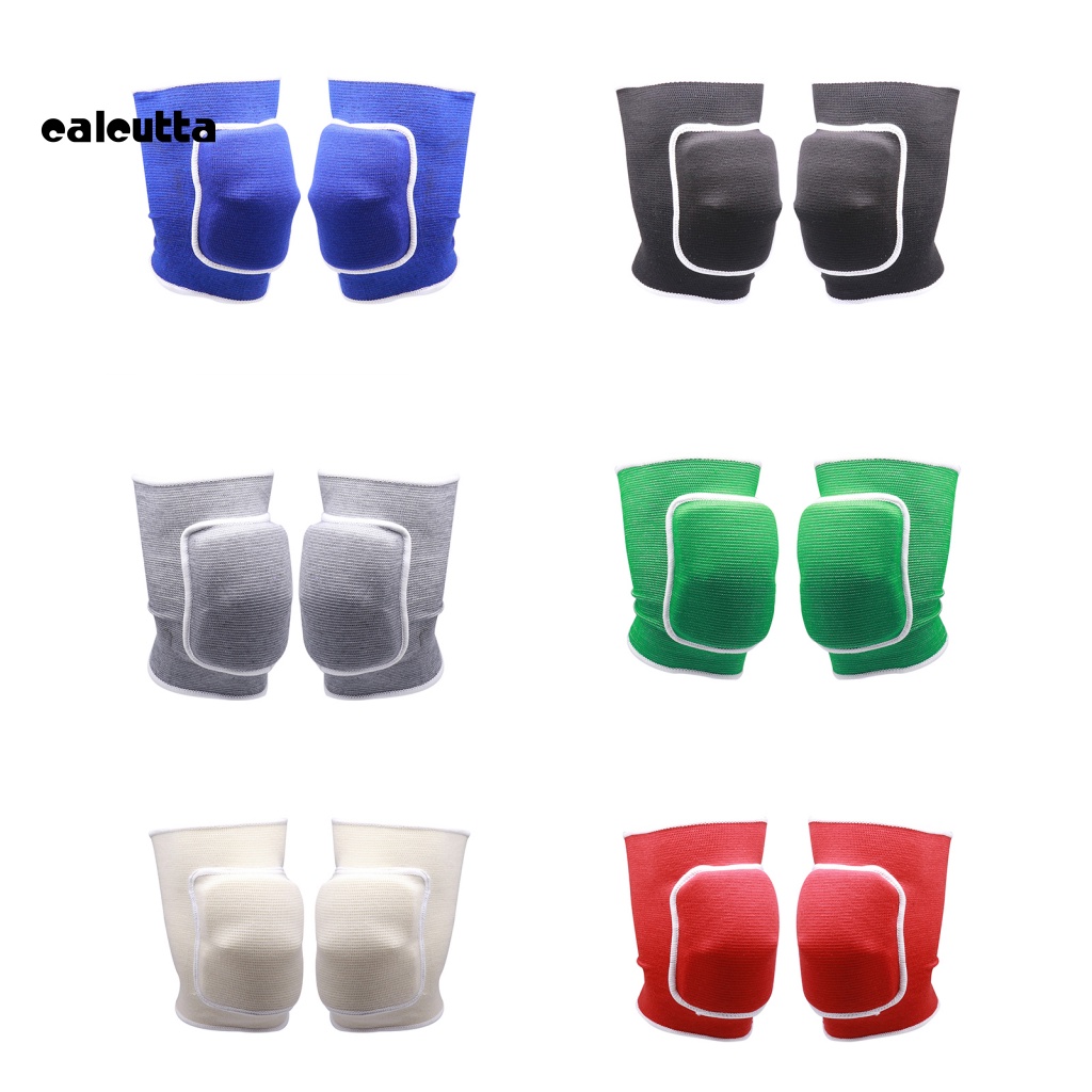 Bộ 2 Miếng Đệm Đầu Gối Vải Dệt Co Giãn Tinh Tế Không Biến Dạng Dành Cho Bóng Đá