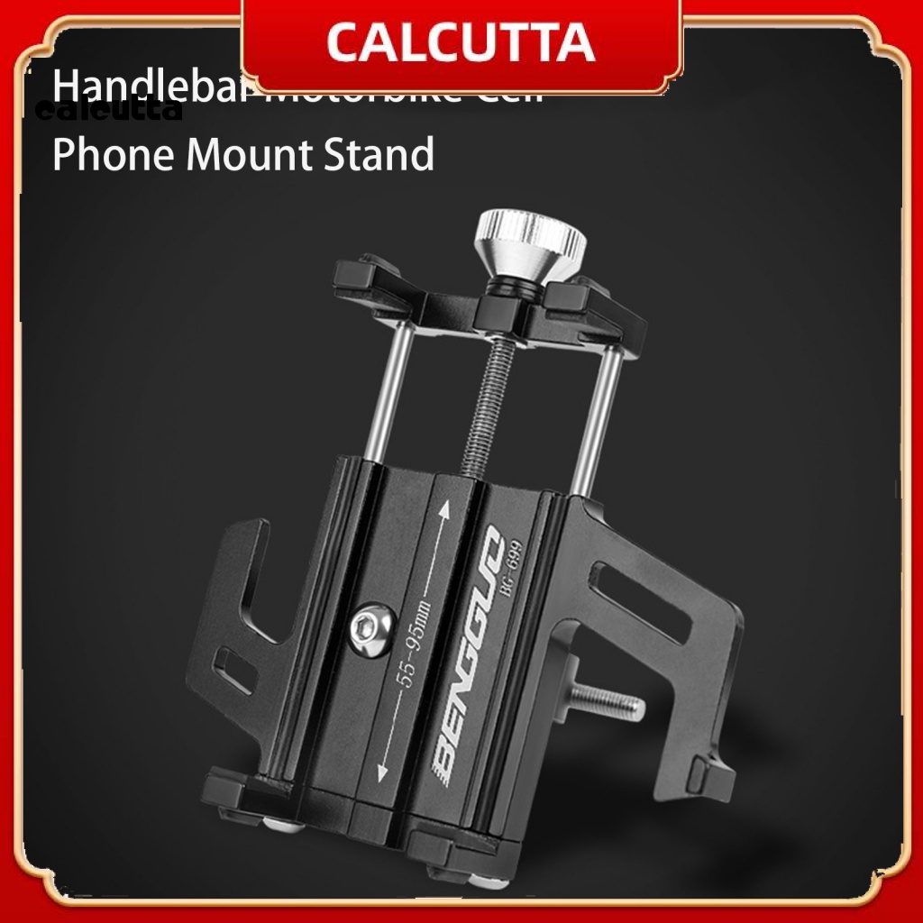 Giá Đỡ Điện Thoại Gắn Tay Lái Xe Đạp [calcutta] Bằng Hợp Kim Nhôm Chống Trượt Có Thể Điều Chỉnh