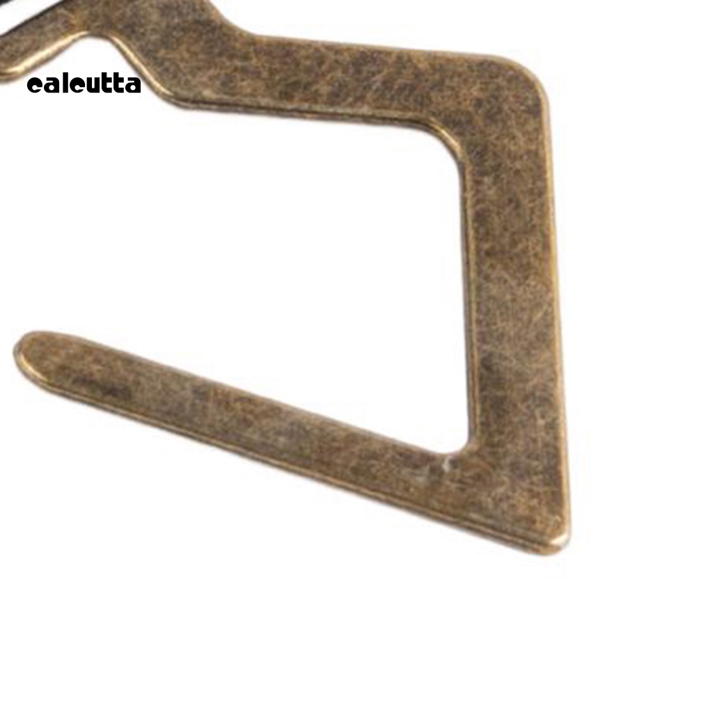 Móc Khóa Dây Da Giả Hình Chữ S Chịu Lực Cao Tháo Gỡ Nhanh Chống Mất Cho Hoạt Động Cắm Trại Ngoài Trời