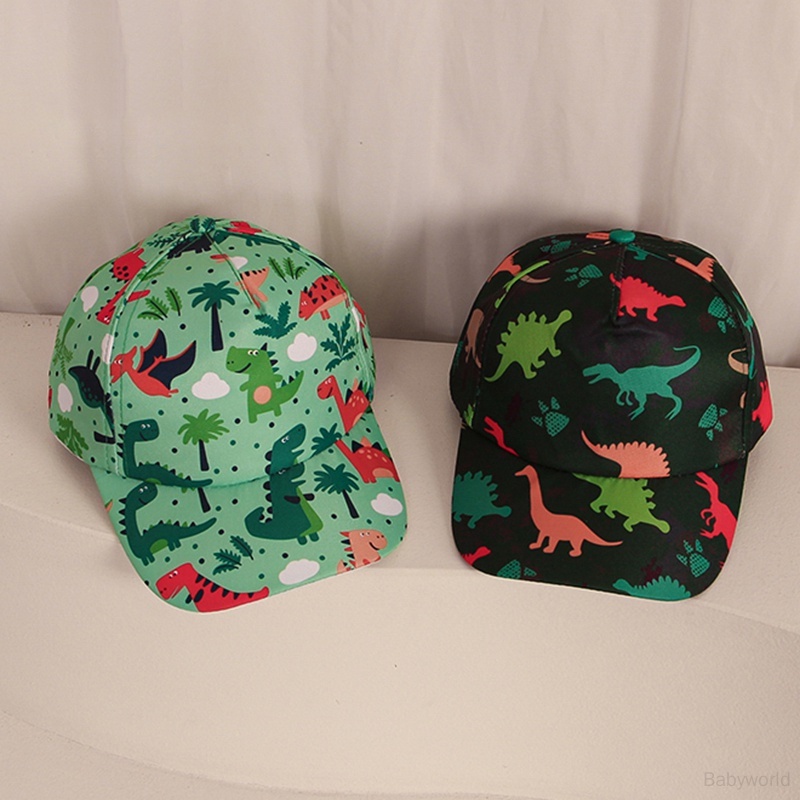 Mũ Lưỡi Trai Chống Nắng In Họa Tiết Khủng Long Hoạt Hình Thời Trang Mùa Hè Cho Bé Trai Và