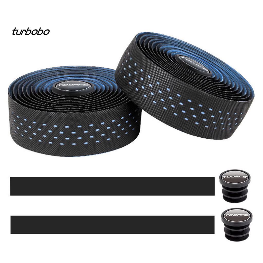 1 Bộ Băng Quấn Tay Lái Xe Đạp Bằng EVA Thiết Kế Lỗ Nhiều Màu Chống Trượt Tiện Dụng