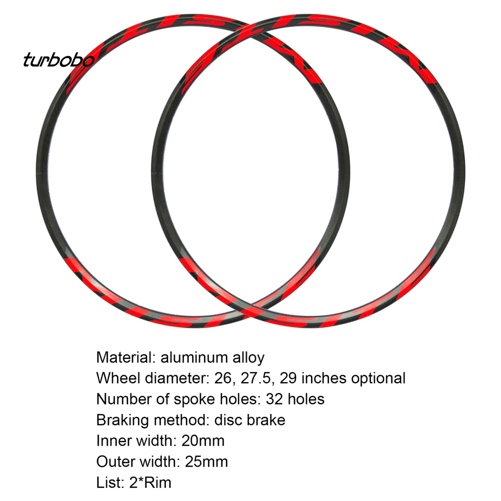 Set 2 Bánh Xe Đạp Leo Núi Không Ruột Màu Sắc Tươi Sáng