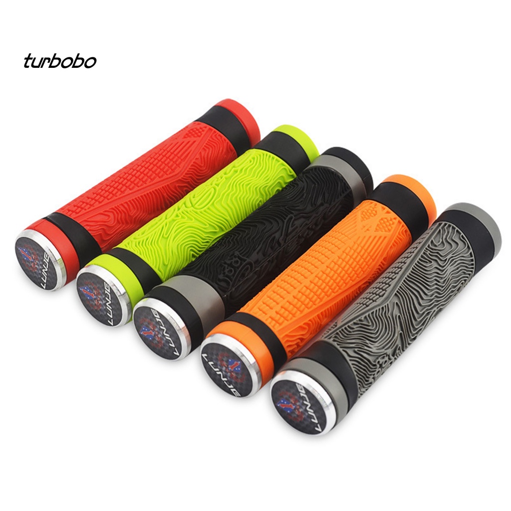 1 Cặp Bọc Tay Lái Xe Đạp Bằng Silicone Chống Trượt Tiện Dụng