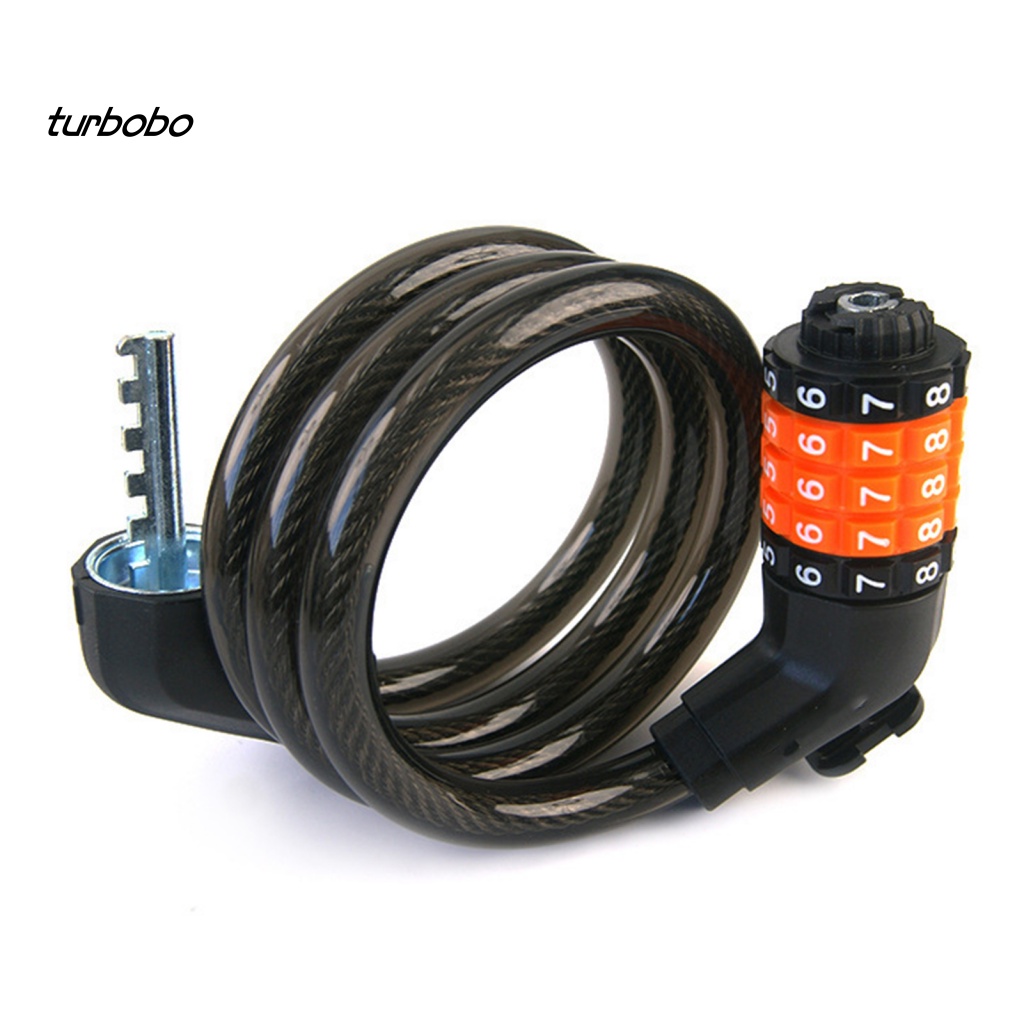 Khóa Xe Đạp Bằng ABS Năm Mật Khẩu Độ Bền Cao Không Vỡ Chống Thấm Nước