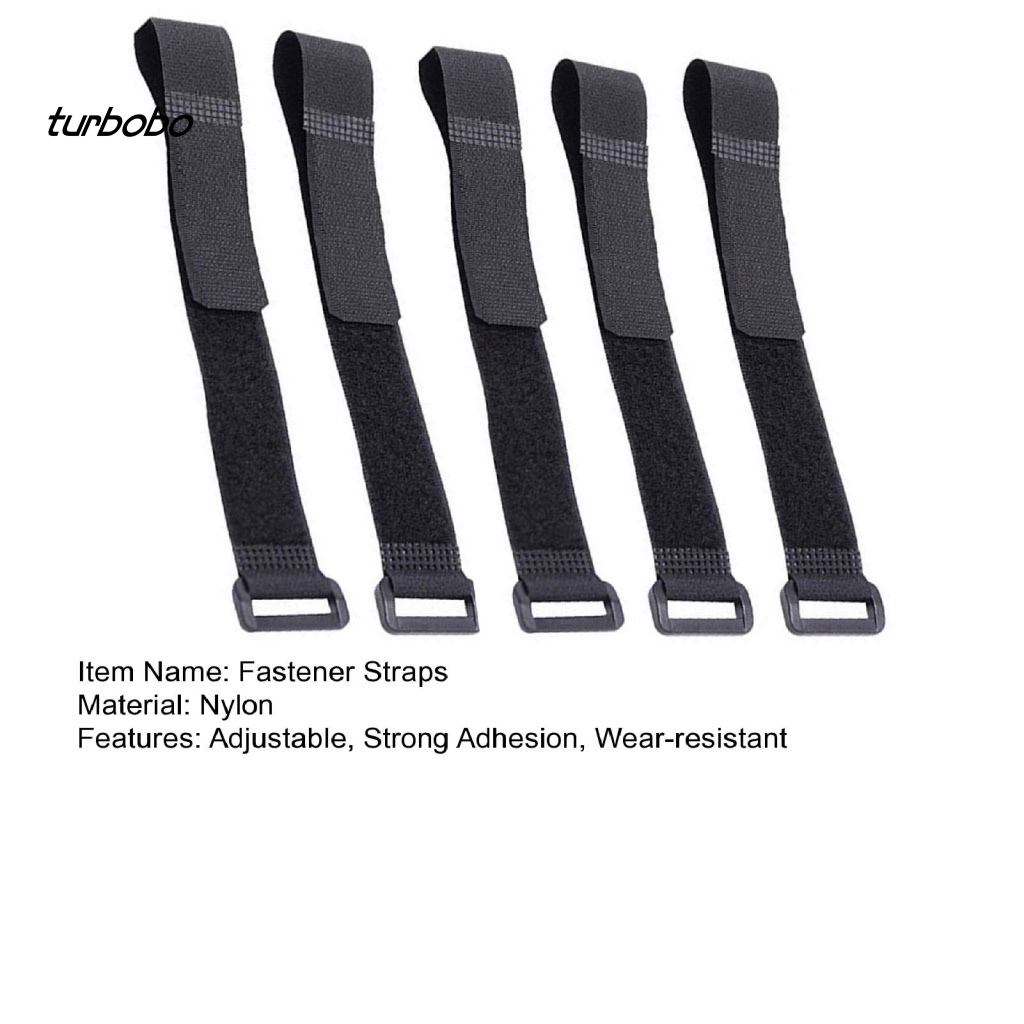 Set 5 Dây Khóa Cố Định Tay Lái Xe Đạp Bằng Nhựa Chống Mòn Đa Năng