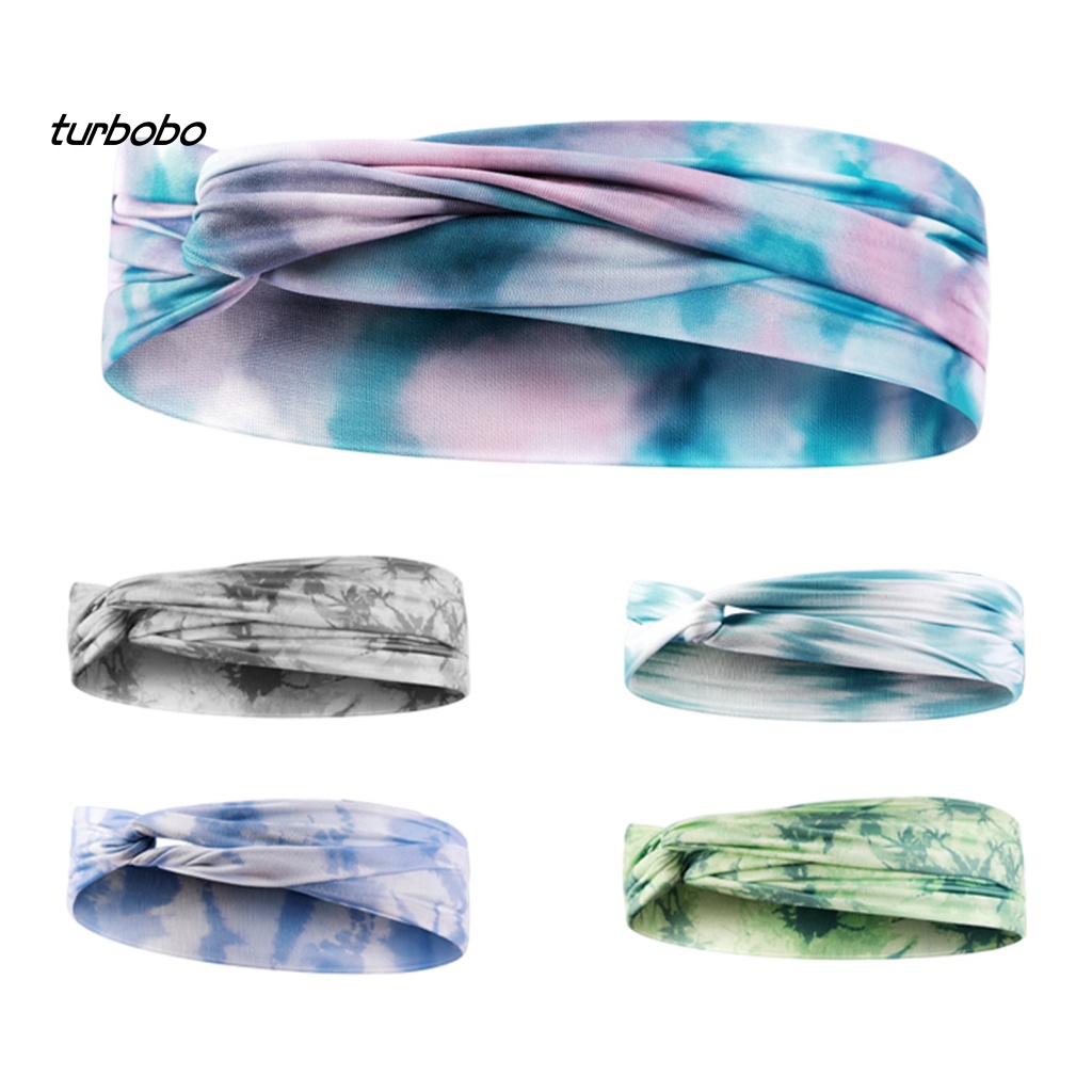 Băng Đô Thể Thao Thấm Hút Mồ Hôi Nhanh Khô Thiết Kế Nhuộm Màu Độc Đáo Cho Nam Và Nữ