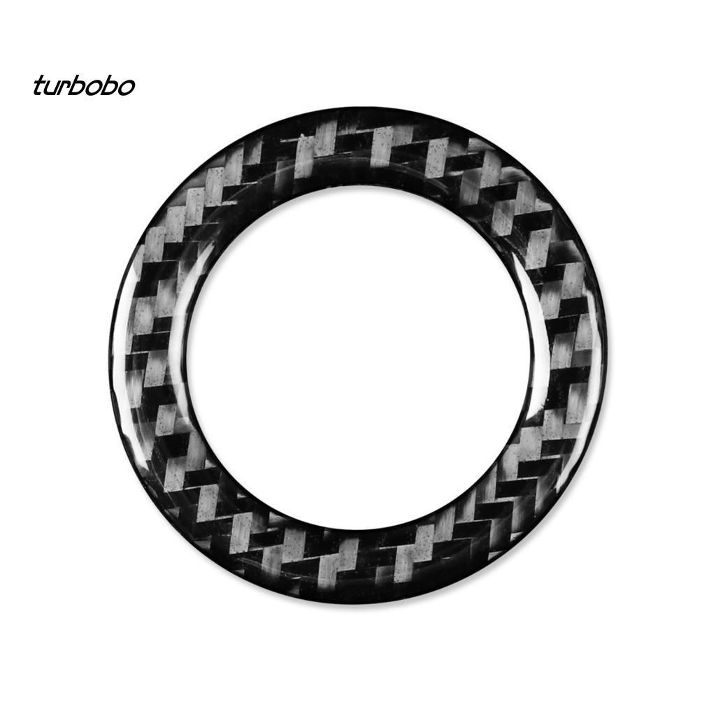 Miếng Dán Nút Bấm Khởi Động Xe Hơi Chất Liệu Sợi Carbon Cho Forester 13-19