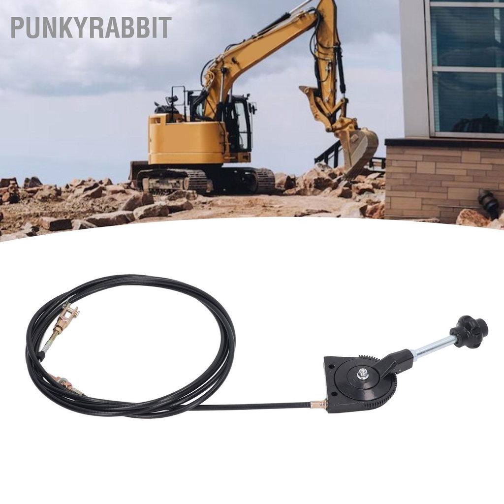 PunkyRabbit Hướng dẫn sử dụng máy xúc Cáp ga Điều khiển động cơ Bộ phận thiết bị nặng Phụ kiện 3 5 mét