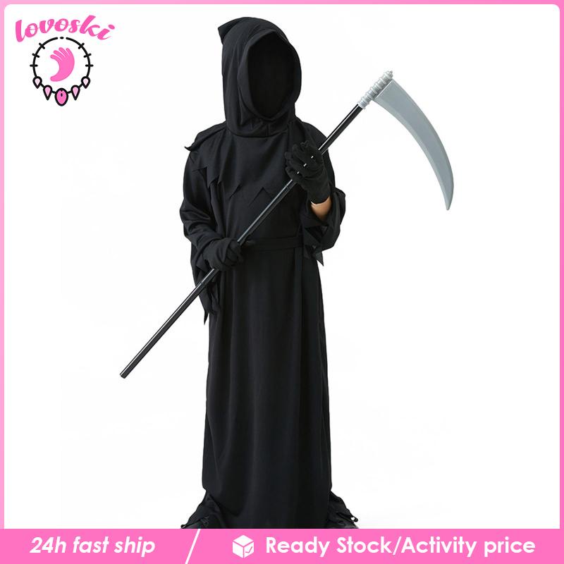 Bộ Đồ Hóa Trang Thần Chết Thần Chết Độc Đáo Cho Bé Dịp Halloween