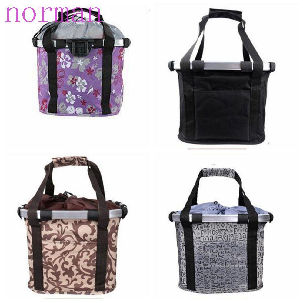 NORMAN Giỏ Xe Đạp 2 Trong 1 Chịu Lực 5KG Chống Rơi 2 Trong 1 Tiện Dụng Mang Theo Du Lịch Cho Cún Cưng