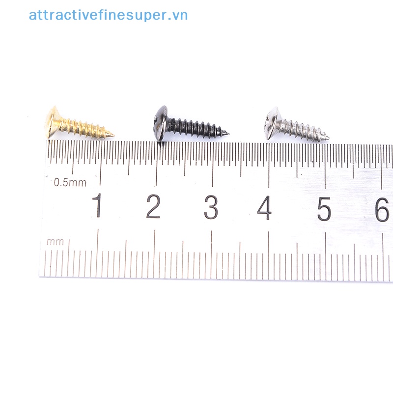 Bộ 50 Ốc Vít 3mm Bảo Vệ Cho Miếng Gảy Đàn Guitar Điện