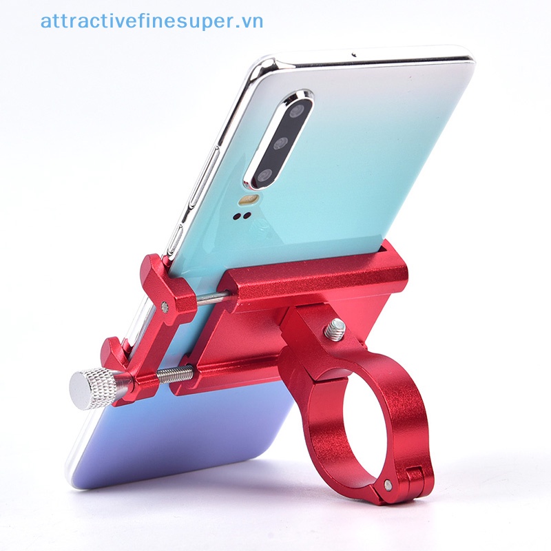 1 Giá Đỡ Điện Thoại Gắn Tay Lái Xe Đạp Chất Liệu Hợp Kim Nhôm