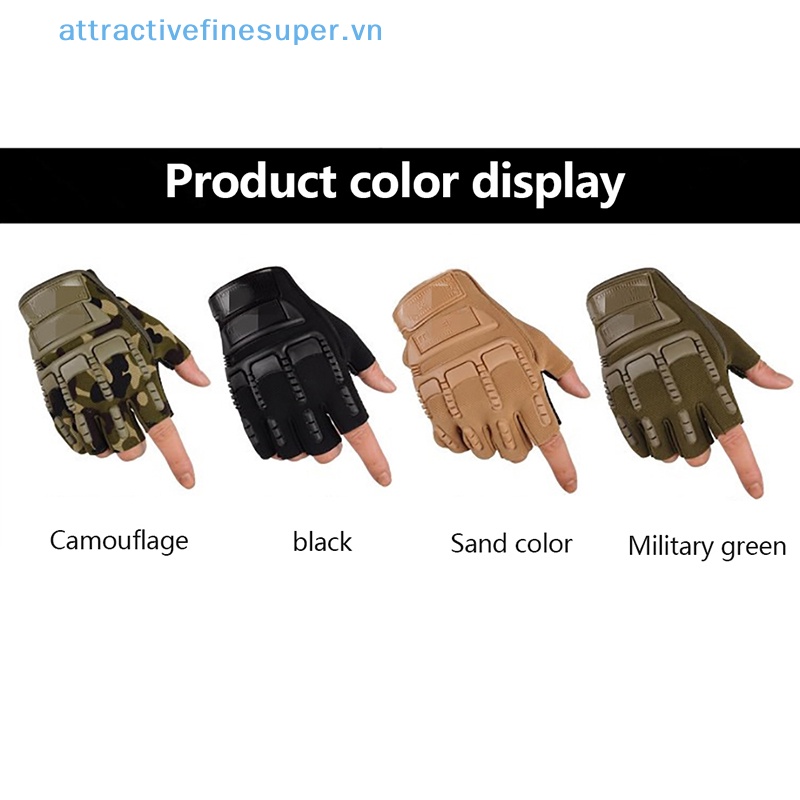 Afs Găng Tay Thể Thao Nửa Ngón Dùng Câu Cá / Lái Xe Cho Nam Và Nữ